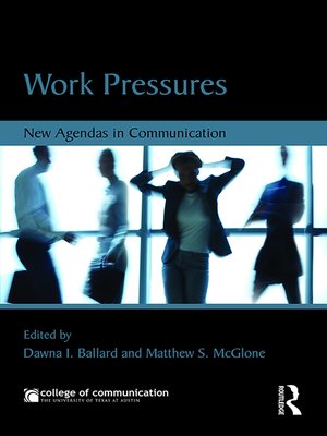 cover image of Work Pressures